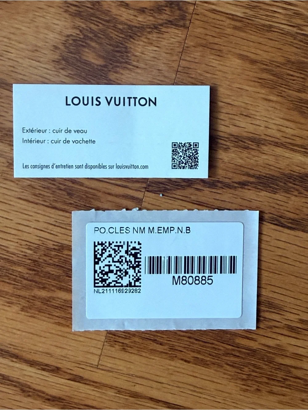Louis Vuitton Key Pouch M80885 NIB